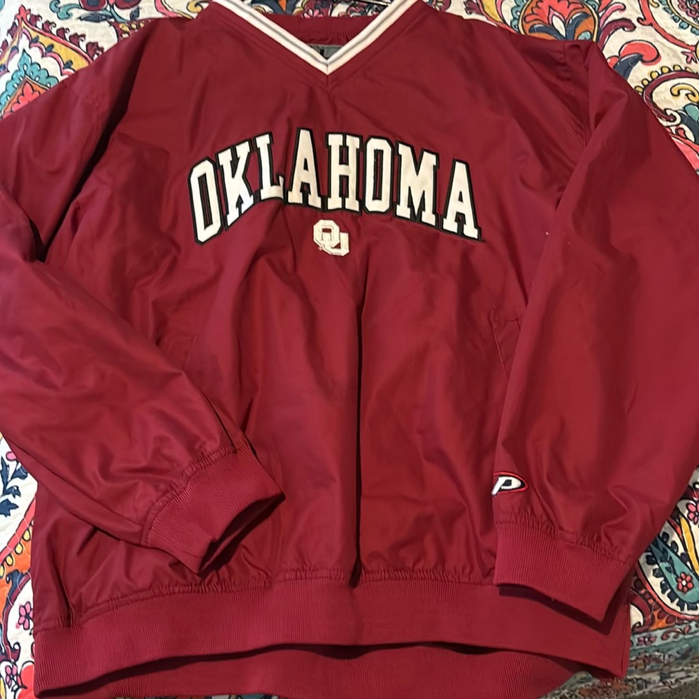 Vintage University of Oklahoma Windbreaker